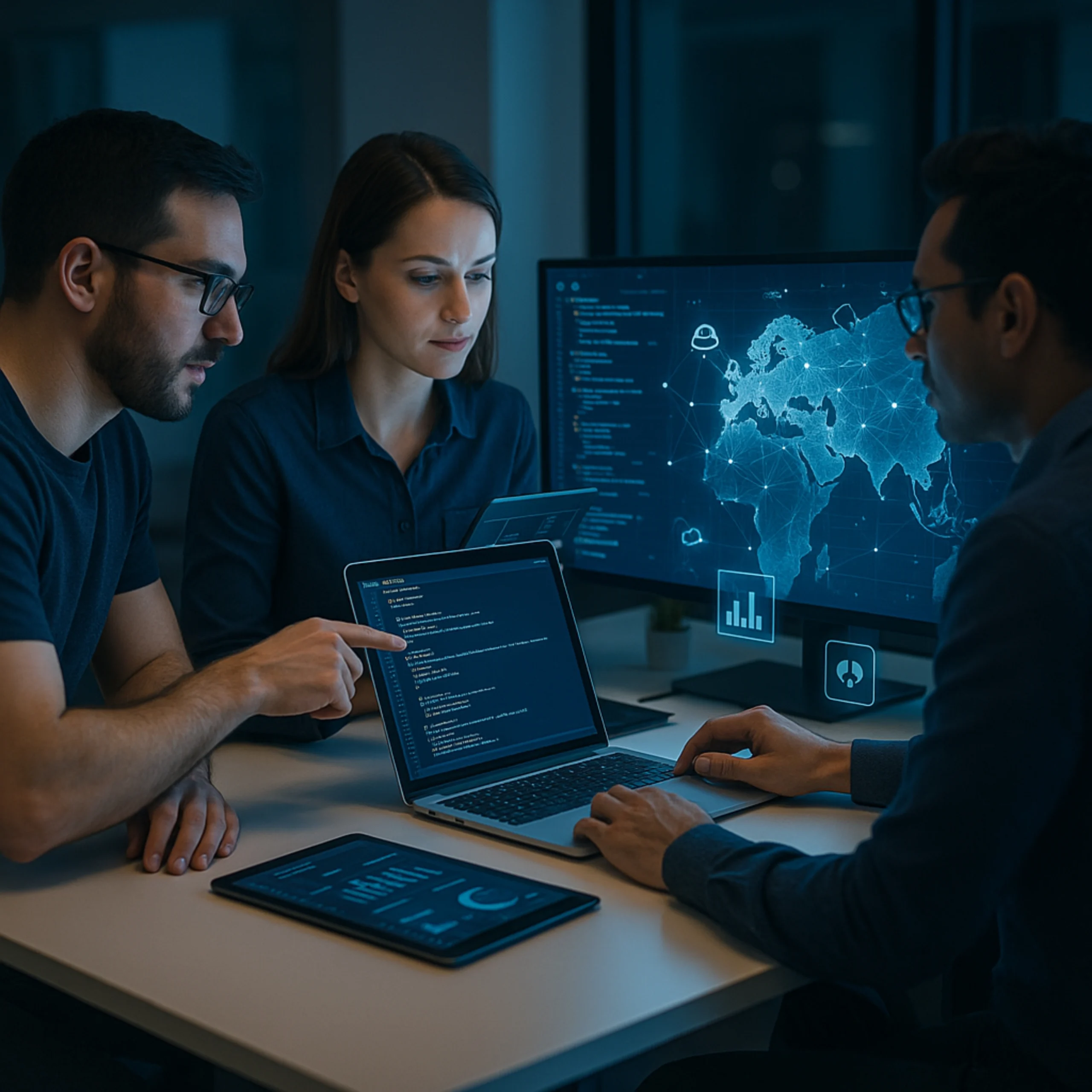 Home advanced technical capability from global development teams