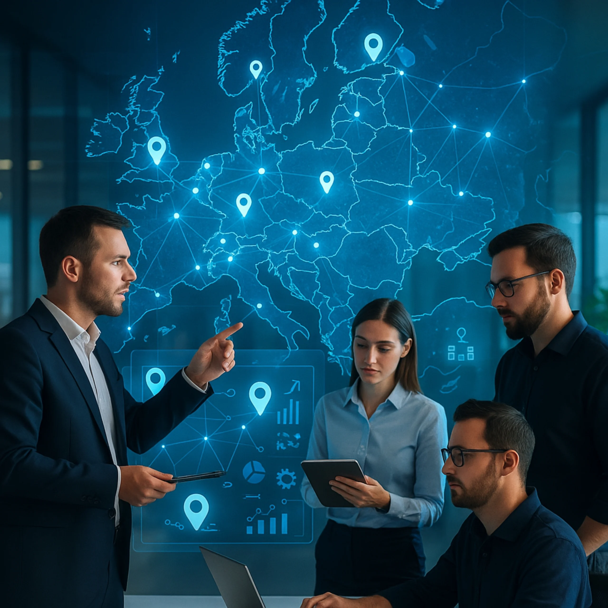 Home localized support & on ground presence in europe